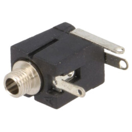 Conector: Jack 2,5mm; soclu; mamă; mono; piste: 2; lipire,THT