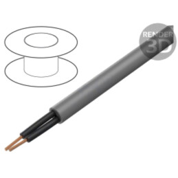 Cablu; ÖLFLEX® SMART 108; 2x0,75mm2; neecranat; 300V,500V; Cu