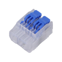 Cu eliberare rapidă; bornă cu arc; 0,14÷4mm2; 600V; 32A; pe cablu