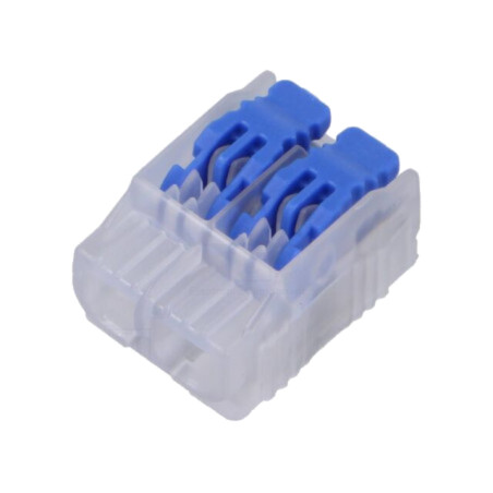 Cu eliberare rapidă; bornă cu arc; 0,14÷4mm2; 600V; 32A; pe cablu