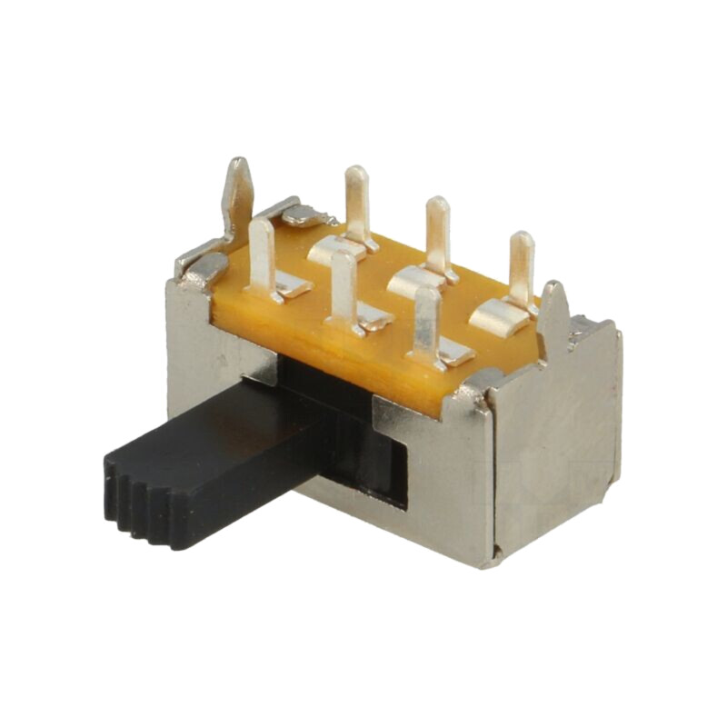 Comutator: glisant; Poz: 2; DPDT; 1A/125VDC; ON-ON; THT; -20÷60°C