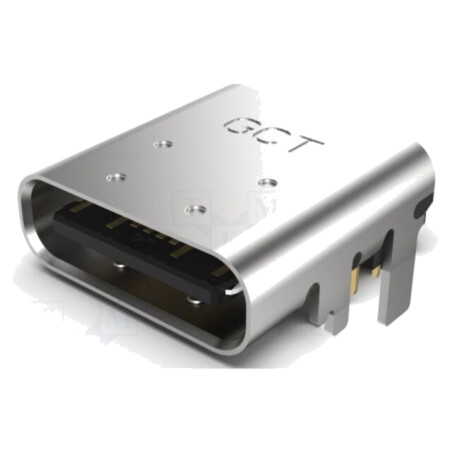 Conector: USB C; soclu; THT; PIN: 16; orizontală; top board mount