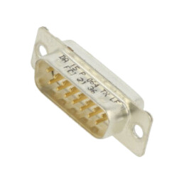 Complete D-Sub plugs DA15P064TXLF