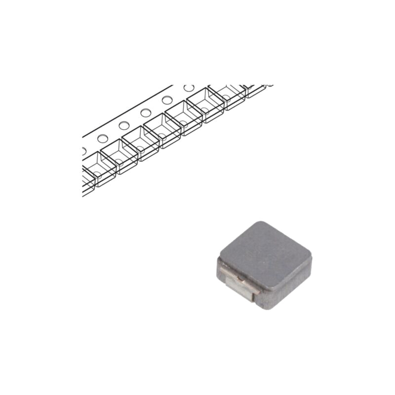 Inductor: fir; SMD; 4,7uH; 5,5A; 37mΩ; ±20%; 6,47x6,47x3mm; IHLP