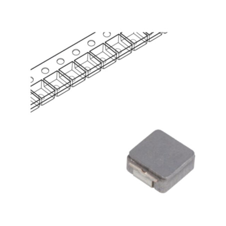 Inductor: fir; SMD; 4,7uH; 5,5A; 37mΩ; ±20%; 6,47x6,47x3mm; IHLP