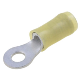 Vârf: inelar; M4; Ø: 4,17mm; 3÷6mm2; crimpat; pe cablu; izolată