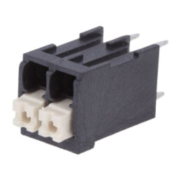 Regletă de conexiuni pt.PCB; drept; 3,5mm; piste: 2; pentru PCB