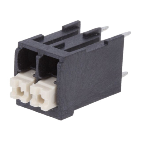 Regletă de conexiuni pt.PCB; drept; 3,5mm; piste: 2; pentru PCB