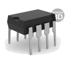 IC: amplificator operaţional; 1,1MHz; Ch: 2; DIP8