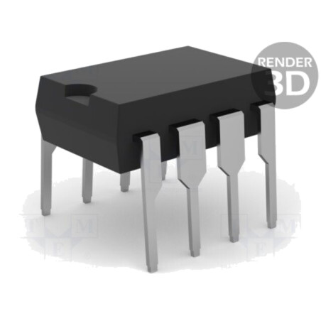 IC: amplificator operaţional; 1,1MHz; Ch: 2; DIP8