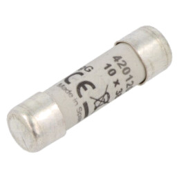 Siguranţă: siguranţă; gG; 20A; 500VAC; 250VDC; 10,3x38mm