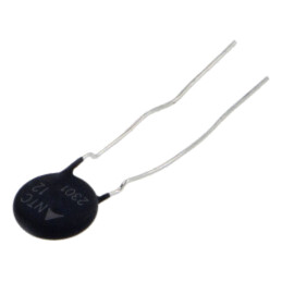 Termistor NTC; 12Ω; -55÷170°C; 2,1W; ±20%; THT; 2900K; Raster: 5mm