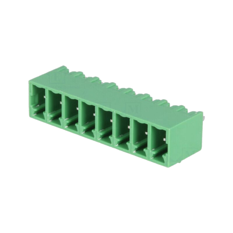 Regletă de conexiuni deconectabilă; 3,81mm; piste: 8; drept; tată Regletă de conexiuni deconectabilă; 3,81mm; piste: 8; drept; tată