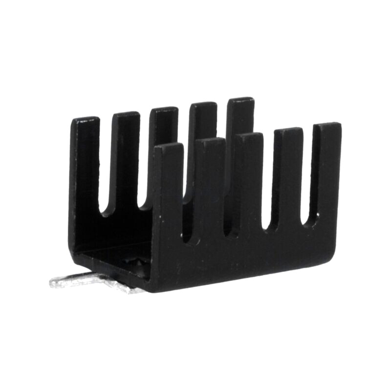 Radiator: presat; U; TO202,TO220; neagră; L: 19,05mm; W: 13,21mm Radiator: presat; U; TO202,TO220; neagră; L: 19,05mm; W: 13,21mm