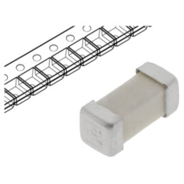 Siguranţă: siguranţă; întârziere; 1,25A; 125VAC; 125VDC; SMD; alamă