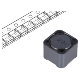 Inductor: fir; SMD; 220uH; 1,5A; 300mΩ; ±20%; 12x12x10mm; -40÷125°C