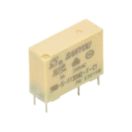 Releu: electromagnetic; SPST-NO; Icontacte max: 5A; 5A/277VAC; SRB