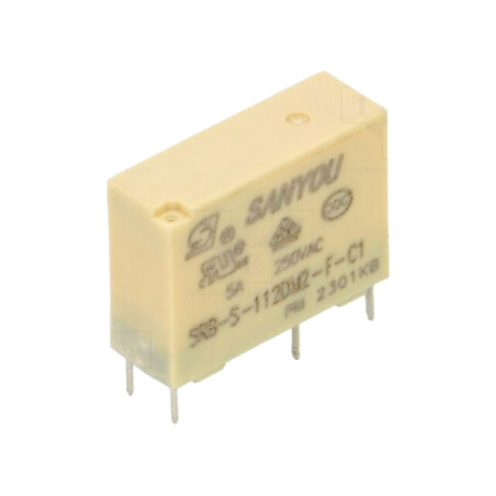Releu: electromagnetic; SPST-NO; Icontacte max: 5A; 5A/277VAC; SRB