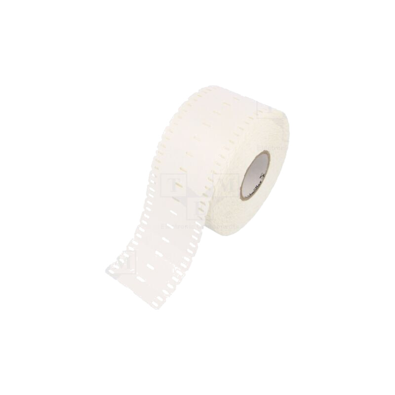 Etichetă; poliuretan; albă; -40÷90°C; bride de strângere; UL94HB Etichetă; poliuretan; albă; -40÷90°C; bride de strângere; UL94HB