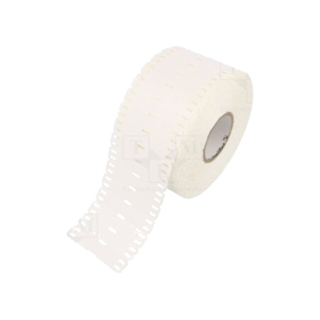 Etichetă; poliuretan; albă; -40÷90°C; bride de strângere; UL94HB