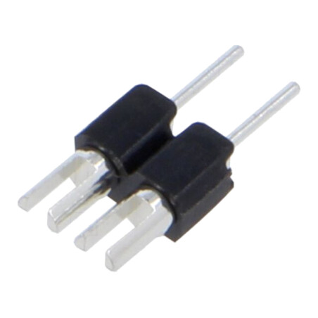 Conector: şiruri pini; şir pini; tată; PIN: 2; 2,54mm; THT; 1x2; 60V