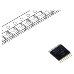 IC: digital; 8bit,contor binar,sincron; CMOS; SMD; TTSOP16; HC