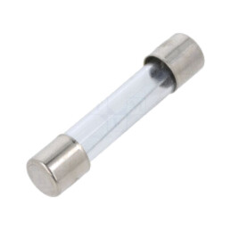 Siguranţă: siguranţă; ardere rapidă; 25A; 32VAC; sticlă; 6,3x32mm