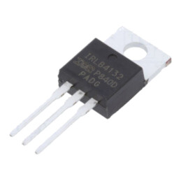 Tranzistor: N-MOSFET; unipolar; 30V; 100A; Idm: 620A; 140W; TO220AB