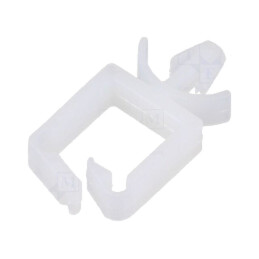 Colier de strângere; L: 225mm; W: 7,6mm; neagră; poliamidă; 535N