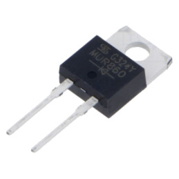 Diodă: redresoare; THT; 600V; 8A; tub; TO220AC; Ufmax: 1,7V; 50ns