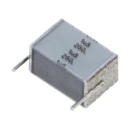 Condensator: cu poliester; 1,5uF; 160VAC; 250VDC; 15mm; ±10%; THT