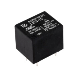 Releu: electromagnetic; SPDT; Ubobină: 12VDC; Icontacte max: 10A