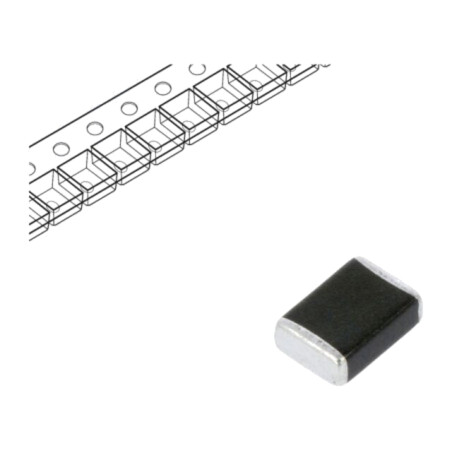 Varistor: oxid de metal; SMD; 1812; 25VAC; 31VDC; 3,7J; 800A; 65V