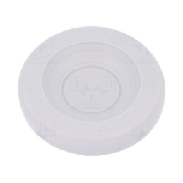 Manşon; Øorif.mont: 40mm; elastomer termoplastic TPE; gri; IP67