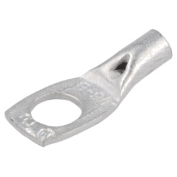 Vârf: inelar tubular; M8; 6mm2; crimpat; pe cablu; cositorit; cupru