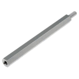 Piuliţă-distanţieră filetată; 55mm; Filet int: M3; Filet ext: M3
