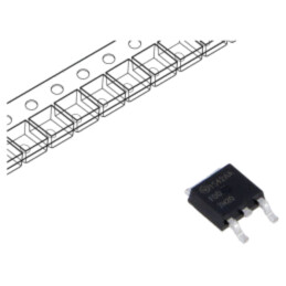 Tranzistor: N-MOSFET; unipolar; 200V; 3A; 43W; DPAK