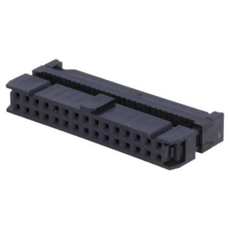 Conector: IDC; mufă; mamă; PIN: 30; cu presare a cablului; IDC