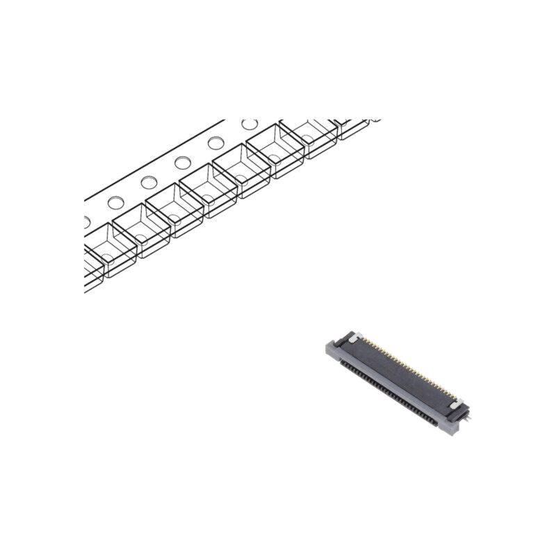 Conector: FFC/FPC; orizontală; PIN: 30; contacte inferioare,ZIF Conector: FFC/FPC; orizontală; PIN: 30; contacte inferioare,ZIF