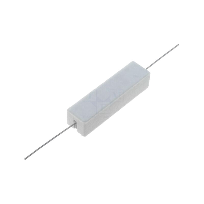 Rezistor: bobinat; cu ciment; THT; 4,7Ω; 15W; ±5%; Ø0,75x30mm Rezistor: bobinat; cu ciment; THT; 4,7Ω; 15W; ±5%; Ø0,75x30mm