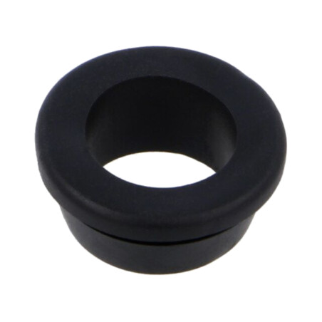 Manşon; Øorif.mont: 16mm; Øorif: 12mm; neagră; PVC; 16204