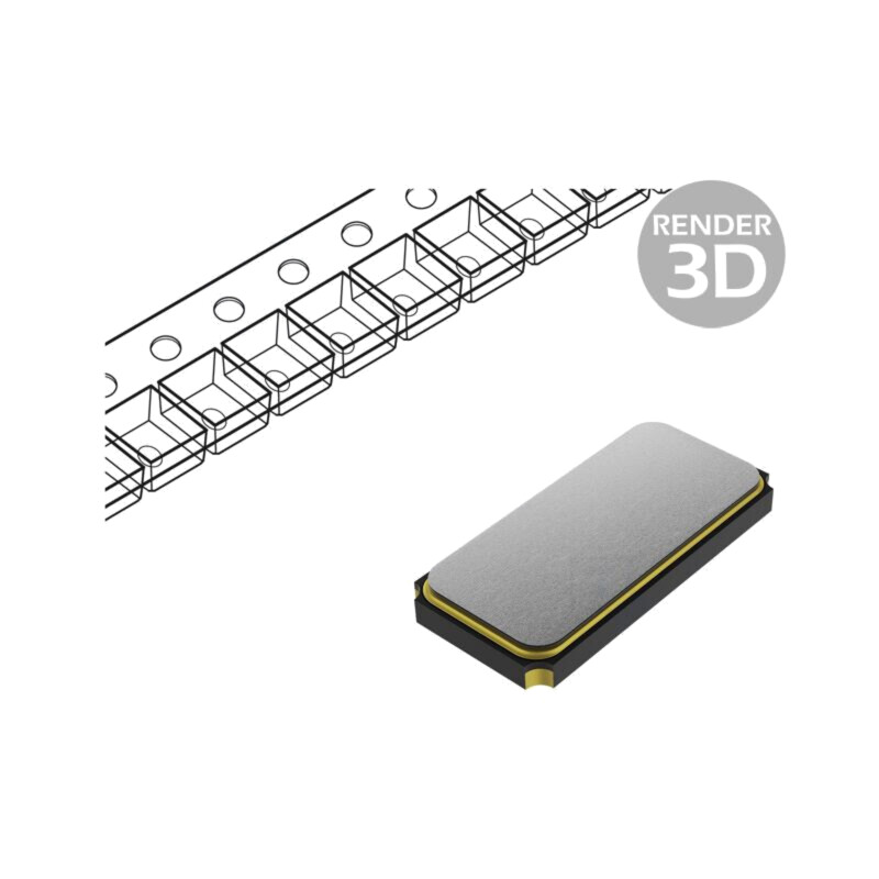Generator: de cuarţ; 12MHz; SMD; ±30ppm; -20÷70°C; 2,5x3,2x1mm