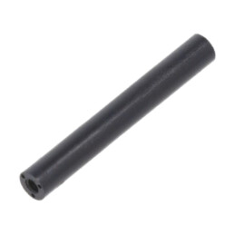 Manşon distanţier; cilindric; poliamidă; M2; Lung: 30mm; Øext: 4mm