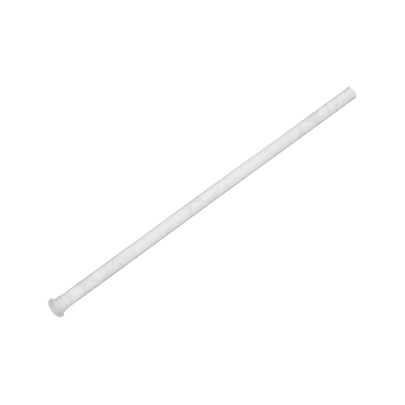 Tub pentru LED-uri; Ø2mm; Lung: 45mm; rotund; Parte frontală: plat