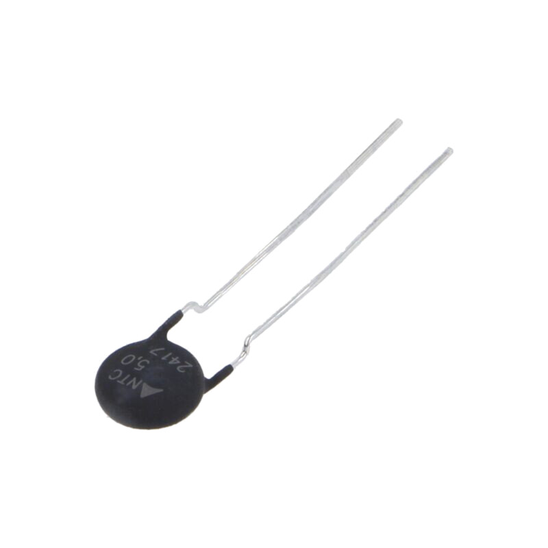 Termistor NTC; 5Ω; -55÷170°C; 1,8W; ±20%; THT; 2800K; Raster: 5mm