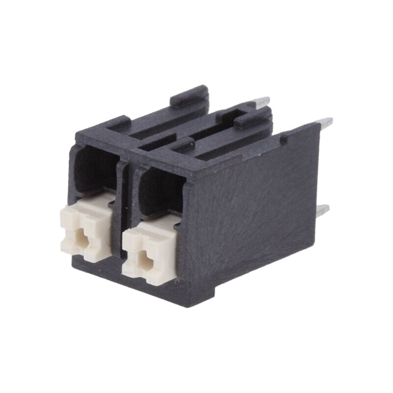 Regletă de conexiuni pt.PCB; drept; 5mm; piste: 2; pentru PCB Regletă de conexiuni pt.PCB; drept; 5mm; piste: 2; pentru PCB