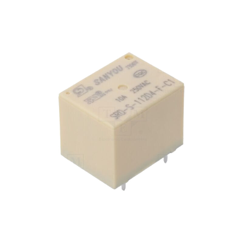 Releu: electromagnetic; SPDT; Ubobină: 12VDC; Icontacte max: 10A