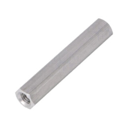 Piuliţă-distanţieră filetată; 45mm; Filet int: M5; hexagonală
