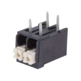 Regletă de conexiuni pt.PCB; în unghi 90°; 3,5mm; piste: 2; 17,5A