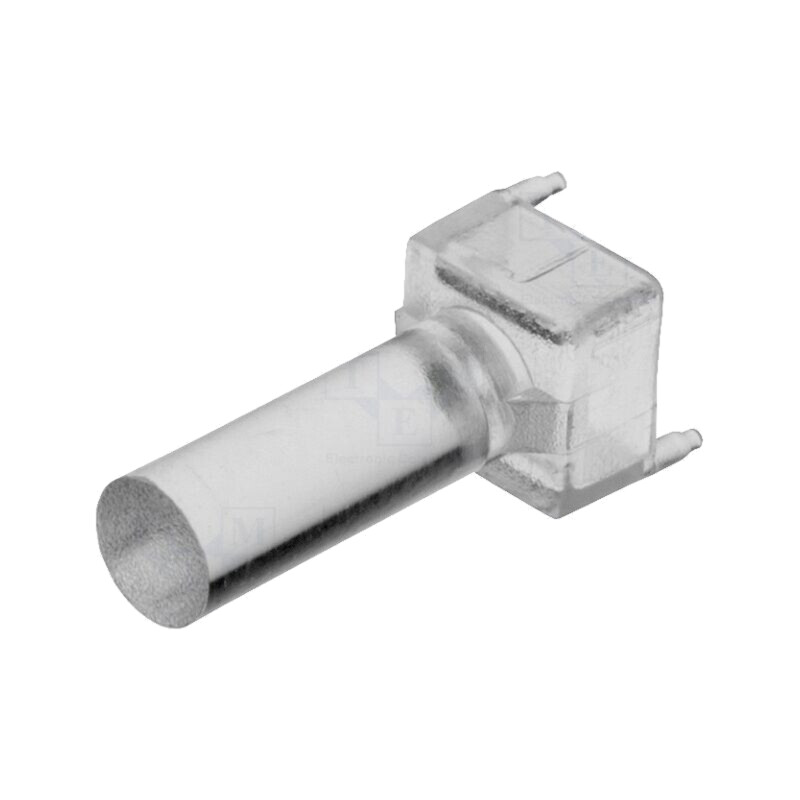 Tub pentru LED-uri; Ø3mm; Lung: 11,43mm; rotund; drept,pentru PCB
